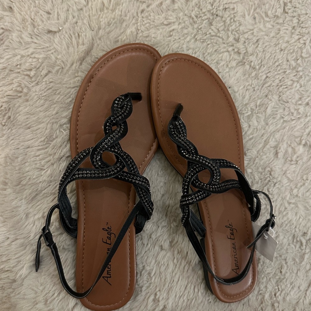 American Eagle Outfitters Black Sandals for Women